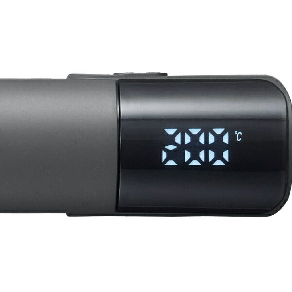 コードレス モバイル ヘアアイロン USB 充電式 温度設定4段階 バッテリー残量 温度表示 デジタルディスプレイ プレート開閉ロック機能 トラベルロック機能 耐熱ポーチ付き Angelique アンジェリーク MXHI-500 maxell マクセル