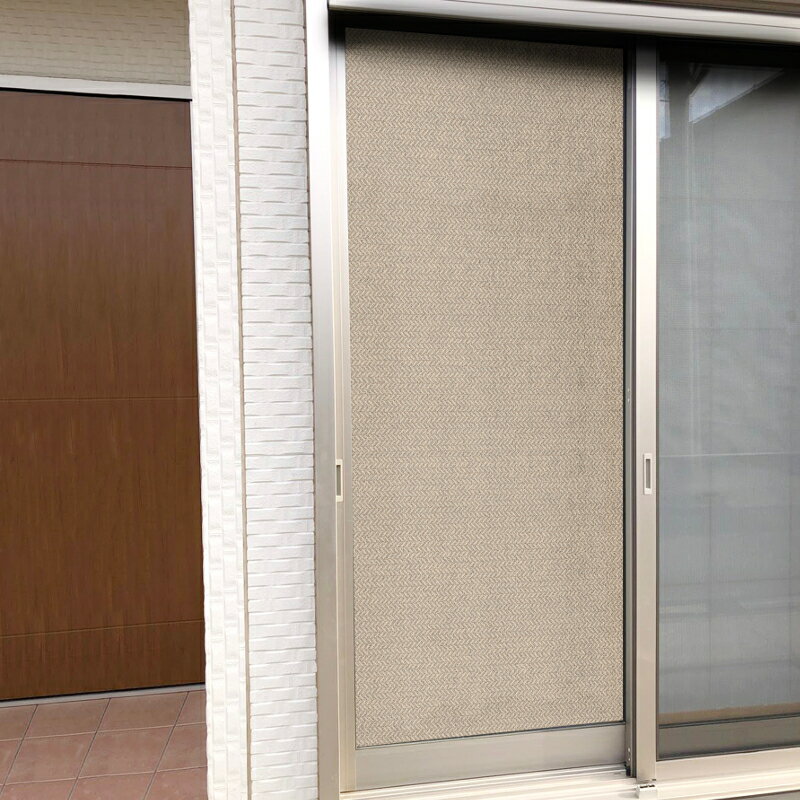 お買い得 3本セット 窓に貼る 貼ってはがせる サンシェード すだれ 92cm×180cm 遮...