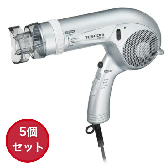 ޤȤ㤤 5ĥå ƥ TID135S ޥʥ إɥ饤䡼 1200W ® ϥԡɥɥ饤 ® С TESCOM