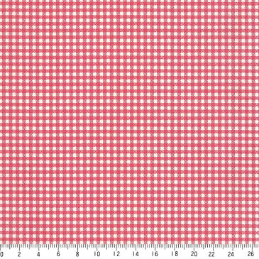 ギンガム 3.5ミリ 3139-63 ダークピンク ギンガムチェック柄 生地 ピンク 10cm単位 やや厚手 生成りオックス生地 綿100% 110cm 布 入園入学 インテリア雑貨 バッグ カルトナージュ生地 手芸 手作り生地 付属 用途 商用利用可 生地