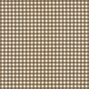 ギンガム 3.5ミリ 3139-74 ブロンズ ギンガムチェック柄 生地 茶色 ブラウン 10cm単位 やや厚手 生成りオックス生地 綿100% 110cm 布 入園入学 インテリア雑貨 バッグ カルトナージュ生地 手芸 手作り生地 付属 用途 商用利用可 生地