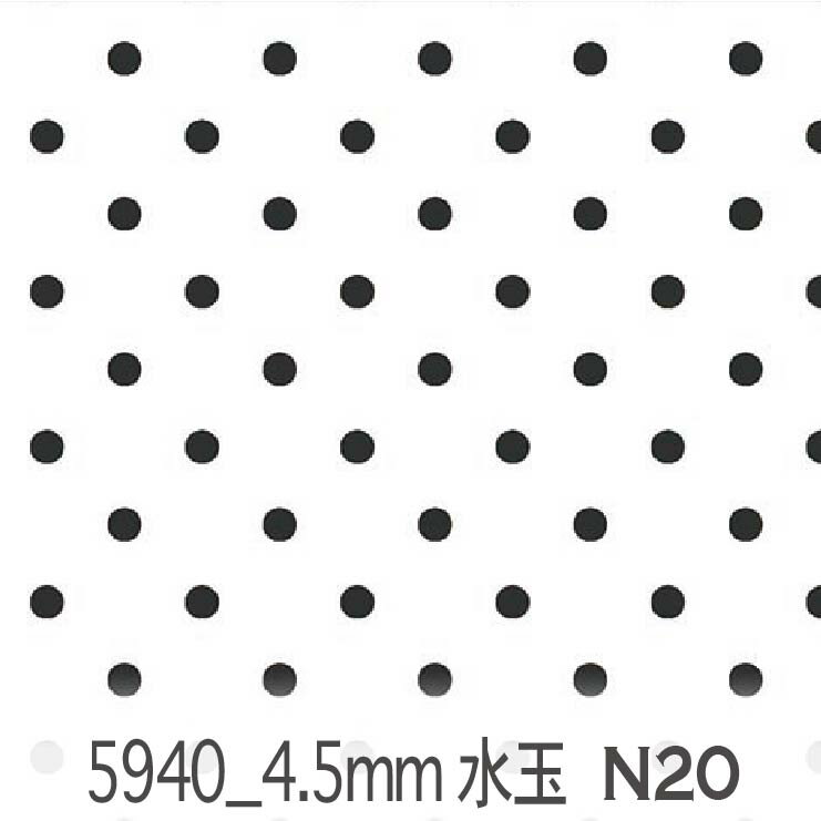 樂天商城 - 4.5ミリ水玉（昼） スモークブラック 5940-n20 4.5mm ドット dot 墨クロ モノトーン オックス生地 ブロード 11号帆布 ハンプ生地 ダブルガーゼ スケア生地 日本製 生地 布 松尾捺染 綿100% 10cm単位 カット売り 入園入学 商用利用可