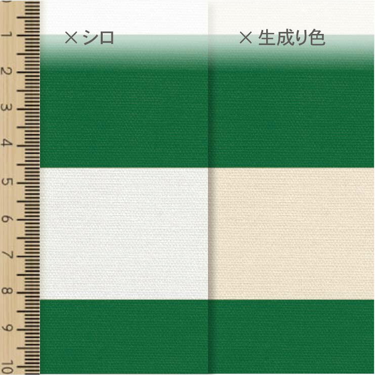 36ミリボーダー パラダイスグリーン bd3636-n09 36mm 横縞 bd3636 オックス生地 シ...
