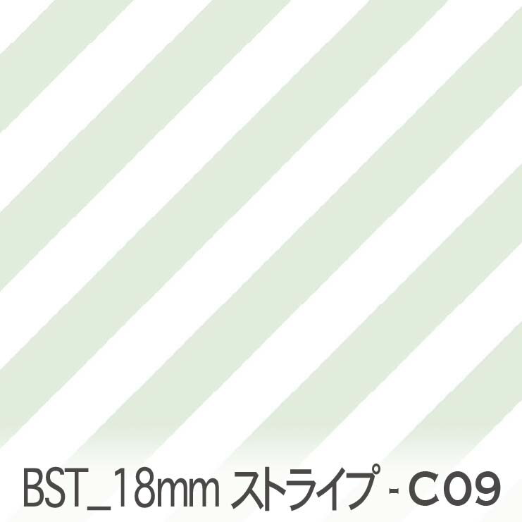 Cotton （Patterned Cloth） - L.グレイッシュグリーン bst18-c09 おしゃれでかわいい斜めストライプ 人気の太さ オックス シーチング ブロード 11号帆布 ダブルガーゼ 綿100% 10cm単位 カット売り 入園入学 商用利用可