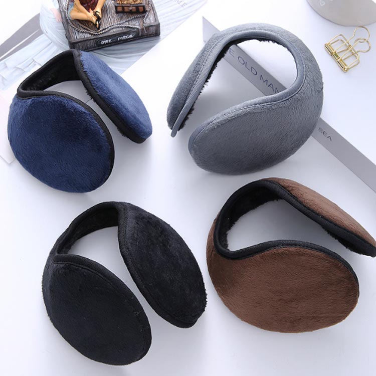 NATIVES SHOPの耳あて 耳あて メンズ 耳当て 耳カバー 自転車 防風 コンパクト 軽量 裏ボア イヤーウォーマー 防寒対策 無地 あったか 暖かい イヤーマフ 通勤 通学 スポーツ ランニング スキー お出かけ アウトドア シンプル おしゃれ 冬｜アングル2