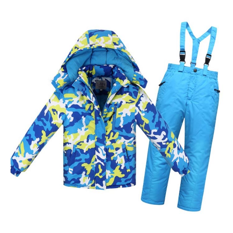 NATIVES SHOPの子供 ウェア スキーウェア ジャンプスーツ スノーボード キッズ キッズ スキーウェア サロペット スノーウェア 女の子 裏フリース フード取り外し可能 上下セット スノーボードウェア つなぎ 撥水 防寒 防風 子供服 冬 雪遊び 幼稚園 保育園｜アングル3