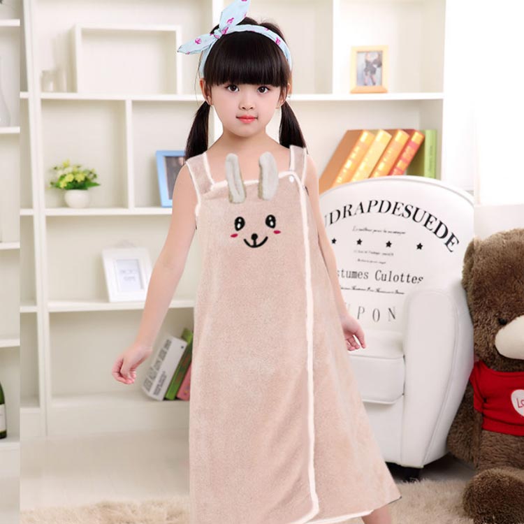 NATIVES SHOPの子供 ラップタオル キッズ ラップタオル プールタオル バスタオル 巻きタオル 女の子 スイミング 海水浴 水泳 水遊び 着替えタオル 夏 ビーチタオル 可愛い マイクロファイバー｜アングル3