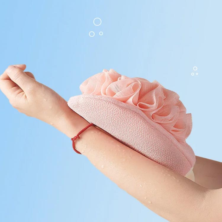 NATIVES SHOPのバス用品 あかすり ボディケア お風呂 垢すり手袋 入浴用品 あかすり 毛穴清潔 角質除去 夏用 両面用 壁掛け｜アングル3