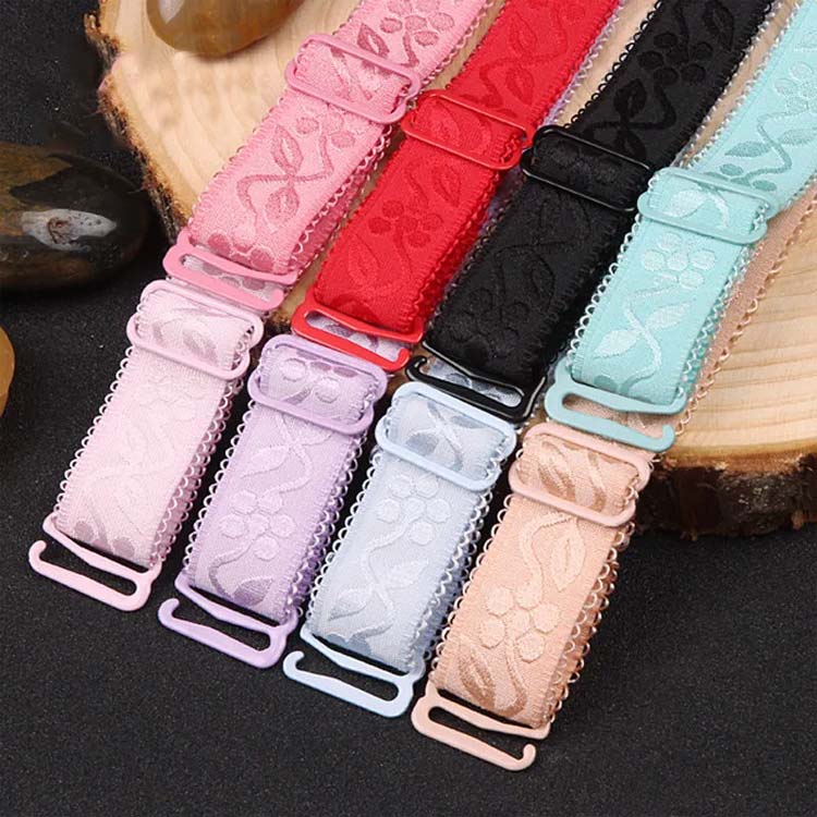 NATIVES SHOPの見せブラ ブラ紐 ブラ紐 滑り止め 肩紐 ブラジャー 伸縮性 4枚セット ずれ落ち防止 サイズ調整可能 アクセサリー お洒落｜アングル3