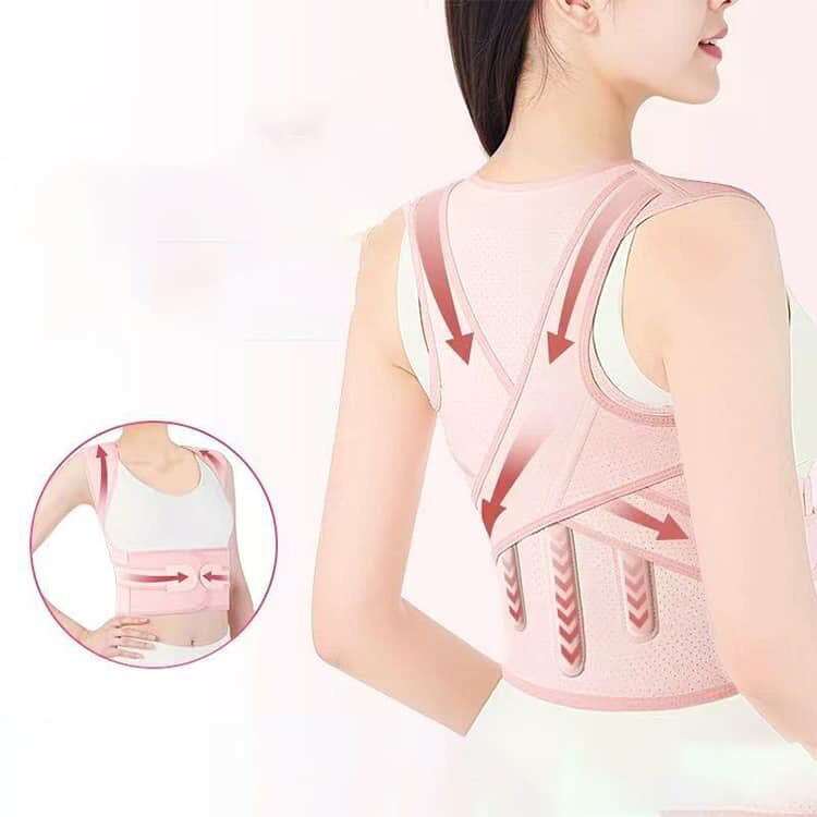 NATIVES SHOPの姿勢サポーター 姿勢サポーター 猫背ベルト姿勢ベルト 女性 レディース 子供 姿勢矯正 子供 男性 姿勢矯正サポーター 巻き肩 ねこ背補正 メンズ 背筋ベルト 男女兼用 プレゼント 肩甲骨 反り腰 肩こり解消グッズ 猫背改善｜アングル3