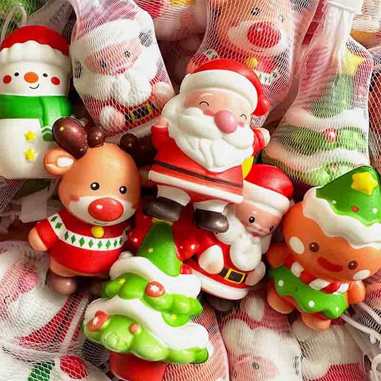 子ども 【12個セット】クリスマス 【12個セット】クリスマス ストレス解消 ぷにぷに スクイーズ おもちゃ おもちゃ 景品 クリスマスツリー 玩具 かわいい サンタクロース ミニチュア 雪だるま 2026 人形 子供会 減圧 学校 行事 イベント 雑貨 natives-10013743 NATIVES SHOP サンプル画像2