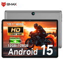 【クーポン利用で21,343円!8/15まで】【タブレット 10インチ wi-fiモデル】12GB+64GB+1TB TF拡張、8コアCPU WidevineL1+GMS認証+Type-C充電+6000mAh、android15 タブレット 1280*800 TDDI Incell IPS画面 、WiFi6+BT5.0+OTG+画面分割+重力センシング+無線投影 敬老の日