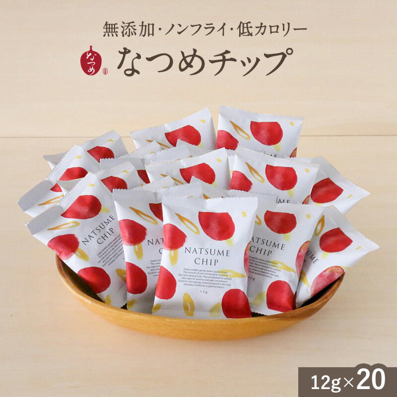 なつめいろ / なつめチップ12g×20個(お徳用 無添加 ノンフライ 砂糖不使用 ドライなつめ なつめチップス お菓子 ナツメ 棗 韓国 女性 美容 間食 ダイエット 低カロリー お菓子 薬膳 鉄分 葉酸 カルシウム 出産 内祝 プレゼント ばらまき ギフト 10,000円以内)