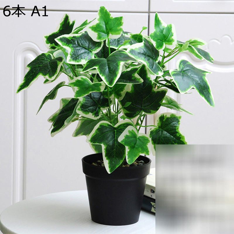 Rakuten - 人工観葉植物 リアル モンステラ 人工葉っぱ 熱帯観葉植物 本物そっくり インテリアグリーン フェイクグリーン 大型 水やり不要 人工植物装飾 観葉植物 玄関 庭園 喫茶店 ガーデン飾り