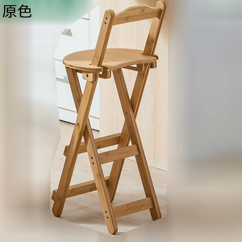 折りたたみ椅子 木製 折り畳みチェア 背付 高い椅子 ハイチェア カウンターチェア バーチェア 室内 室外 リビング バー 喫茶店 ダイニングチェア コンパクト 省スペース 簡易椅 イス 高い