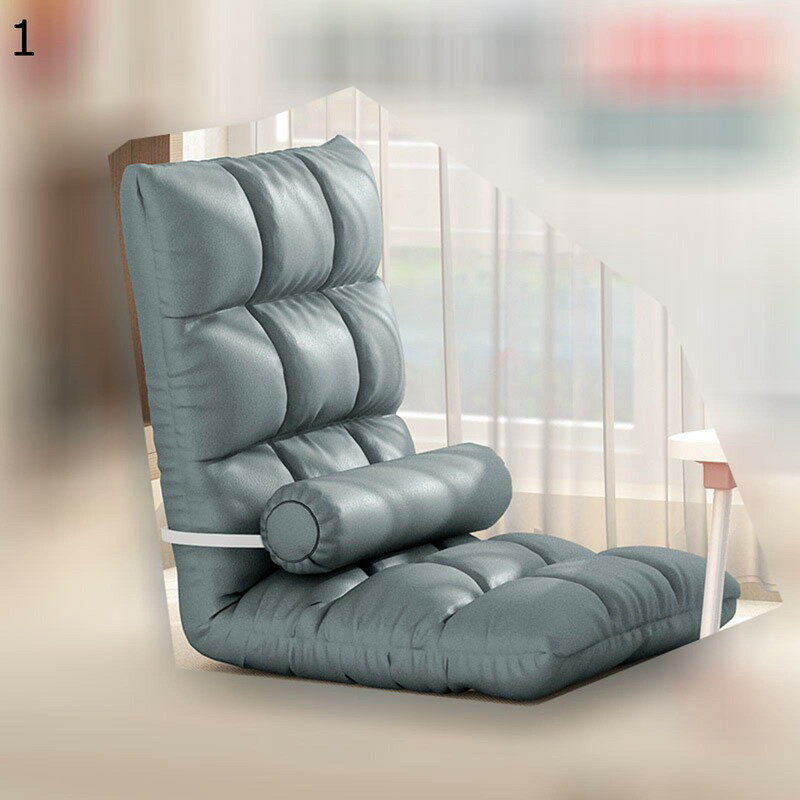 Legless Chairs - 座椅子 畳椅子 リクライニング 5段階調節 フロアチェア 一人掛け お座敷 脚なしの椅子 コンパクト 折り畳み 省スペース 180度フラット可能 ローソファー へたりにくい シンプル テレビ視聴 テレワーク ゲーム