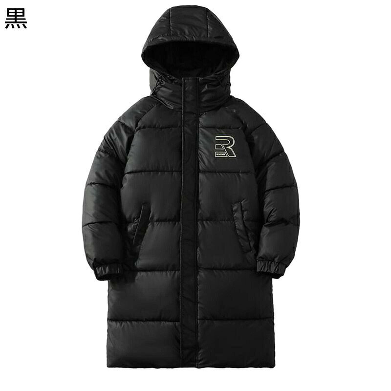 乐天商城 - 中綿ジャケット 英字柄 メンズ レディース 防寒ブルゾン 雪対策 暖かい 分厚い ウィンタージャケット 綿服 冬服 ロング シンプル カジュアル 通勤通学 男女兼用 スポーツ 日常 着回し 韓国風