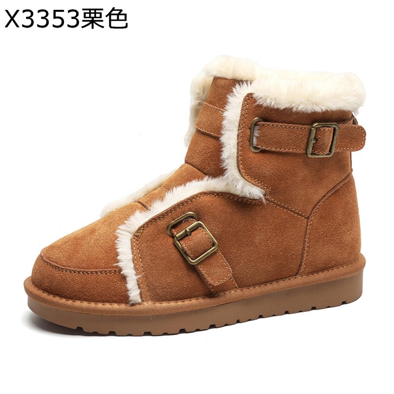 スノーブーツ ムートン メンズ ボア付き スノーシューズ ダブルベルト ボア 雪靴 防寒対策 歩きやすい おしゃれ 防水 厚底 耐久性 滑り止め 大きいサイズ スリッポン ミドル丈 旅行 お出かけ カジュアル