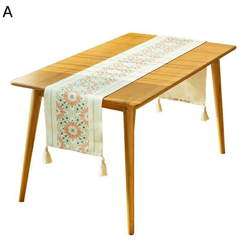 Table Runners - 長方形テーブルランナー テレビキャビネットマット 家具カバー 良い手触り 多用途 滑り止め 防塵 フリンジ付き 簡約 テーブルセンタークロス 厚く食卓飾り リビング おもてなし 装飾 母の日 敬老の日