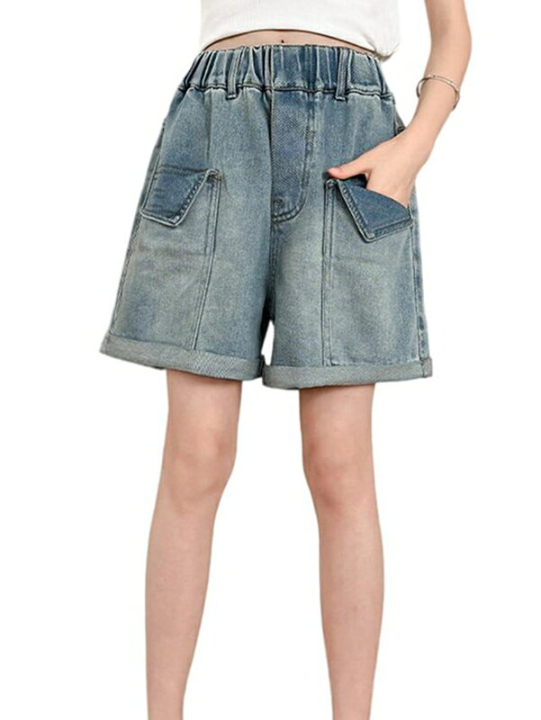 　　　 ◆◇◆売れている秘密◆◇◆ トレンド感溢れる女の子向けデニムショートパンツは、カジュアルでありながらおしゃれなデザインが特徴です。 　 ■ご注意：ベルトや付属品がついてないことをご了承ください。 ウエストは総ゴム仕様で、お着替えもらくらく。動きやすくてデイリーにもぴったり 動きやすさも、お子様の活発な動きにも柔軟に対応します。この夏、元気いっぱいのコーディネートに欠かせないアイテム！ 可愛いのデザイン、プレゼントにしてもいい選別です！程よいフィット感だからこその、動きやすさと脚長こうかの両立！ カジュアルのデニムパンツは普段着と通園通学とも使えるのが特徴です、コーディネートもしやすいので、夏には嬉しいデニムショートパンツ。お出かけはもちろん、ビーチ、旅行、海、リゾートなど着回しバツグン！ 　　　◆◇◆注意事項◆◇◆ご覧のモニターの環境、撮影環境により実物と色味が異なって見える場合がございます。湿った状態で他のものと擦り合わせると色が移る恐れがあります。濃色品の洗濯時は、白色、淡色と分けて洗ってください。説明 -