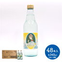 【送料無料】 石川 いしかわ地サイダー 金沢湯涌サイダー 柚子乙女 （340ml×24本）×2ケース SK1197 飲料 ジュース ドリンク 炭酸 ゆず ユズ 柚 お取り寄せ 特産 手土産 お祝い 御歳暮 詰め合せ おすすめ 贈答品