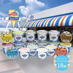 沖縄 「 ブルーシール 」 アイスギフトセット 16種類 18個 SK1227 ブルーシールアイス アイスクリーム アイス セット 詰め合わせ 食品 フルーツ ソルベ プレゼント 贈り物 食べ物 お祝い 内祝い お返し お礼 お取り寄せグルメ スイーツ ギフト 送料無料 バレンタイン 2021
