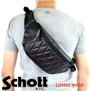 Schott ショット PADDED BODY BAG パディング ボディバッグ レザー 3129151 ￥31,900