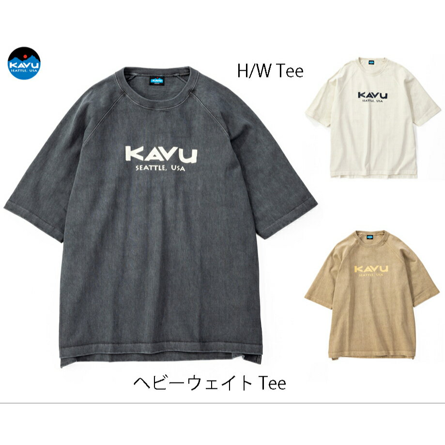 KAVU カブー ヘビーウェイトTシャツ HEAVY WEIGHT S/S Tee 19821807 ￥9,350