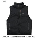 NANGA ナンガ AURORA TEX STAND COLLAR DOWN VEST オーロラテックス スタンドカラーダウンベスト ND2441-1N010 ¥36,300(4)