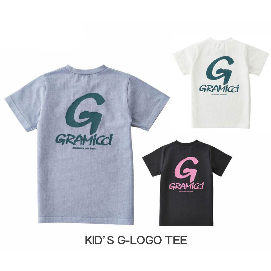グラミチ Gramicci キッズ G-ロゴ Tシャツ KIDS G-LOGO TEE G2SK-T014 ￥4,950　￥5,500
