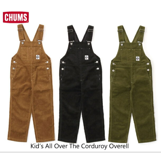 CHUMS チャムス Kid's All Over The Corduroy Overall キッズ コーデュロイ オーバーオール CH23-1077 ..