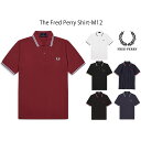 The Fred Perry Shirt - M12 フレッドペリー TWIN TIPPED 2本ラインポロシャツ ￥15,400