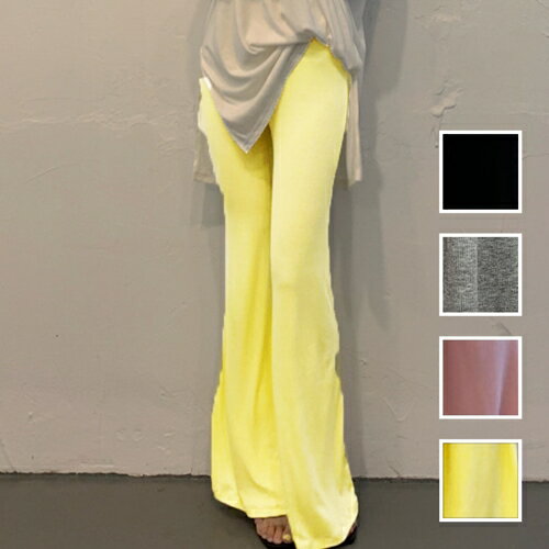 楽天韓国 ワンピ ドレス kilakilastyleパンツ ボトムス 韓国 ファッション レディース 春 夏 カジュアル お取り寄せ PTXI187 オルチャン コーデ シンプル 定番 セレカジ 20代 30代 40代 2024 フレアパンツ リラクシー ウエストゴム 楽ちん