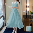 パーティードレス 結婚式 ワンピース ミディアム ひざ丈 オケージョン ドレス 韓国 ファッション レディース 春 夏 ブライダル お取り寄せ PTXI318 お呼ばれ コーデ 成人式 二次会 同窓会 送料無料 20代 30代 40代 50代 2024 シアー シフォン風 はしごレース 爽やか