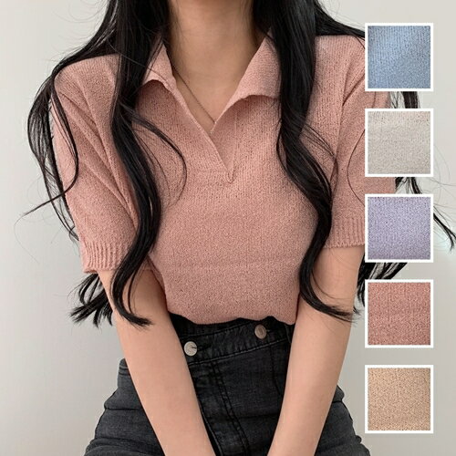 ニット セーター 韓国 ファッション レディース 春 夏 カジュアル お取り寄せ PTXK880 オルチャン コー..