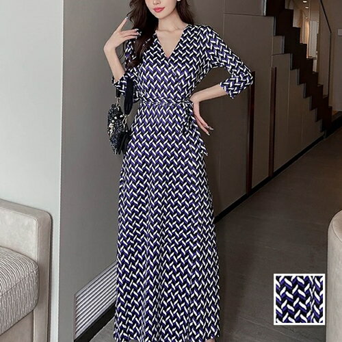 パーティードレス 結婚式 ワンピース ロング マキシ丈 オケージョン イブニング ドレス 韓国 ファッション レディース 春 秋 冬 ブライダル お取り寄せ PTXP190 お呼ばれ コーデ 成人式 二次会 同窓会 送料無料 20代 30代 40代 50代 2024 大きいサイズ 幾何学模様 ラップドレ