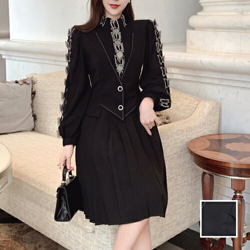 パーティードレス結婚式ワンピースシ...