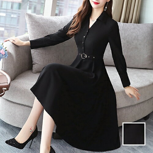 パーティードレス 結婚式 ワンピース ミディアム ひざ丈 オケージョン ドレス 韓国 ファッション レデ..