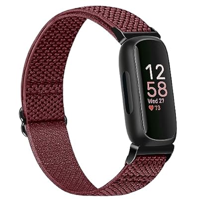 ストレッチナイロンスマートウォッチベルトFitbit Inspire 3/Fitbit Inspire 2/Fitbit Inspire/Fitbit Insp...