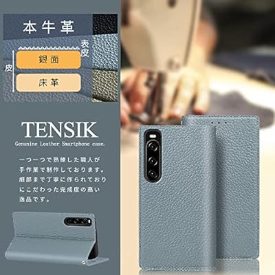 Xperia 10 iv ケース 手帳型 SO-52C SOG07 ケース 高級牛本革 エクスペリア 10 iv スマホケース マグネット式 携帯カバー 財布型レザー 手帳型カバー本革 スタンド機能 ストラップ付き カードポケッ トギフトボックス付き