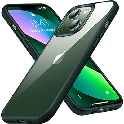 iPhone 14 / 13 用 ケース クリア 耐衝撃 米軍MIL規格 黄ばみ防止 耐久性 カバー ストラップホール付き ワイヤレス充電対応 アイフォン..