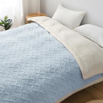SE 掛け布団カバー シングル 冬 厚手 毛布にもなる掛け布団カバー 吸湿発熱 もこもこ おしゃれ かわいい 洗える ブルー