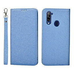 ZTE Libero 5G A003ZT ケース 手帳型 カバー zte リベロ 5g 手帳ケース zte libero 5g case PUレザー製 ストラップ付き ベルトなし スタンド カード収納 マグネット 耐衝撃 滑り止め 5色 ブルー