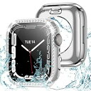 AbvEHb` ی Jo[ 41mm ^ h KX Apple Watch ̌^ d\ P[X Series 9 8 7 NX^_Ct fB[X iWatch P[X PCۑf (Vo[ 41mm)