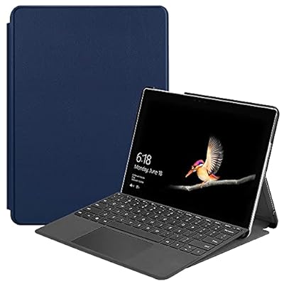 For マイクロソフト Microsoft Surface Go4 / Surface Go 3 / Go 2 / Go ケース サーフェス ゴー 3 / ゴー 2 / ゴー カバー 軽量 薄型 耐衝撃 傷防止 PU レザー スマートカバー ハード