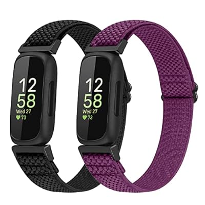 2 パック 調節可能な弾性ナイロン スポーツバンド Fitbit Inspire 3/2/1/Inspire HR/Inspire Ace 2/Ace 3対応 男女兼用交換用リストバンド ソフトなソロループ付き色Black+PurpleモデルJN001商品説明対応機種：Fitbit Inspire 3、Fitbit Inspire 2、Fitbit Inspire、Fitbit Inspire HR、Fitbit Inspire ACE 2、Fitbit Inspire ACE 3と互換性があります。他の時計には使用できません。高品質の素材: 伸縮性のあるストラップは、通気性と快適性に優れたナイロン編み素材でできており、柔らかく、軽量で、洗濯可能で、耐久性があり、肌に優しいです。自由に調節可能: プラスチック製のバックルにより、ストラップの長さを素早く簡単に調節して、手首に完全にフィットさせることができます。 120mm-250mmまでの手首にフィットします。から選択する複数の色：幅広い色の組み合わせから選択できるため、時計を気分や服装に合わせて調整し、日常生活の外観を変えることができます。カスタマーサービス: 全額返金または交換、返品なしで12か月の無料保証を提供します。 このブレスレットについてご不明な点がございましたら、すぐにご連絡ください。24時間以内に問題を解決いたします。