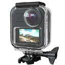 楽天ナチュアークSHOP　楽天市場店GoPro MAXパノラマアクションカメラ用の防水ハウジング、深さ20mの防水タッチ調整可能ケース保護カバーダイビングアクセサリー