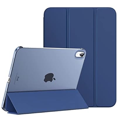 iPad 第10世代 ケース 2022用 MoKo iPad 10 2022 10.9型（モデル番号：A2696/A2757/A2777）保護カバー 手帳型 スタンドケース オートスリープ対応 高級PUレザー外装 PC製シェルケース マイクロファイバ