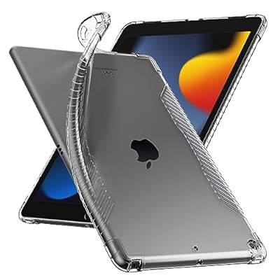 ipad 9世代 ケース 2021 MoKo iPad 10.2 ケース 第8世代(2020)/第7世代(2019) 適用 クリアケース TPU製 ソフト 四角特別保護 軽量 薄型 耐衝撃 シンプル 透明ケース 傷つき防止 取付簡単 透明ブランドMOKO色Clearモデル商品説明「適用機種」iPad 10.2を向けに設計された半透明背部ケースとなります。iPad 第9世代/第7世代/第8世代(2021/2020/2019)に適用できます(モデル番号：A2602/A2604/A2603/A2605/A2270/A2428/A2429/A2430/A2197/A2200/A2198)。他の機種に適用出来ません。「上質なTPU素材採用」ケース全体はソフトなTPU材質を採用しており、四角に厚くした落下防止の仕様と設計され、不意の落下やぶつかることに生じる衝撃を最小限に抑えられ、タブレットをしっかりと保護できます。「定番なクリア仕様」高透明率より、デバイス本体の綺麗さも違和感なく引き立ちます。スリムさとグリップ感を両立させるシンプルな定番なクリア仕様のため、どんな場合でもマッチできてきます。「完璧フィット」ケースを装着したままで充電や電源ボタンなど全ての機能がアクセスできます。デバイスのワイヤレス充電も干渉せず対応できて、全体軽量で薄型のデザインより、持ち運びにも便利です。「取り付け簡単」少し力を込めてタブレットを直接ケースに押し込むだけで装着完了となります。高級感のある仕様でビジネス用に最適です。