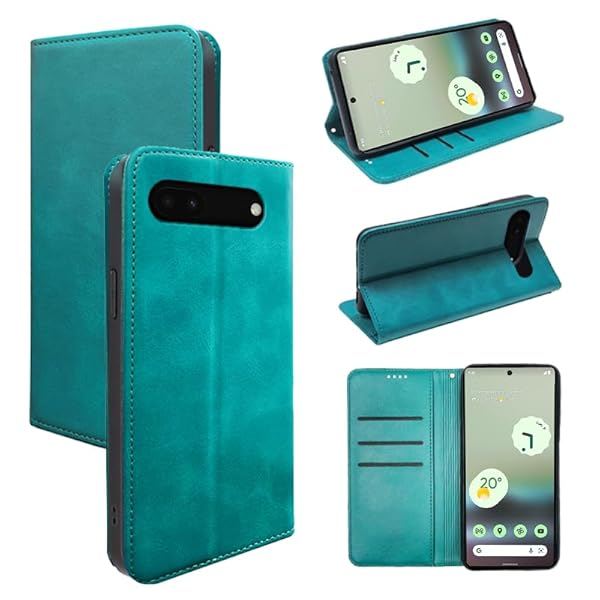 Google Pixel 6a ケース 手帳型 Pixel 6a 5G 手帳型ケース Pixel 6a カバー 手帳型 PUレザー カード収納 財布型 耐衝撃 ケース マグネット スタンド機能付き 5色(Google Pixel 6A ケース 手帳型